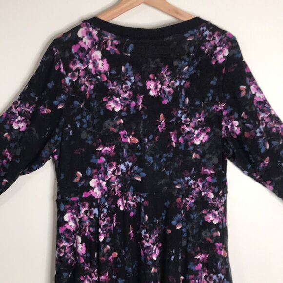 Torrid Womens Mini Supersoft Stretch Push V-Neck Skater Dress Size 1 - Picture 11 of 13